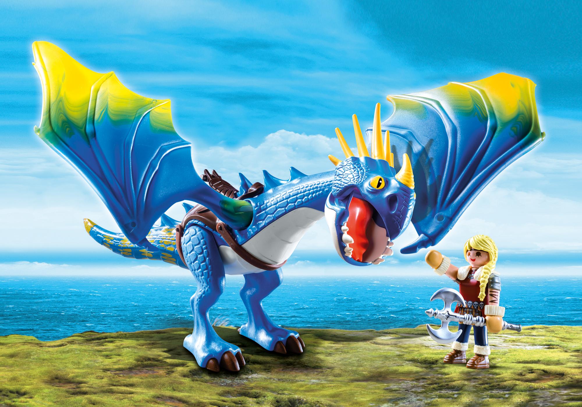 playmobil stormfly dragon